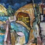 "nun auch das weisse Gold-wird v.d.EU liberalisiert/sprich verhöckert!", 2004, Nr.231::40x50cm, Leinwand